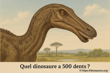 Quel dinosaure a 500 dents ? Réponse, explication et vérité sur le Nigersaurus