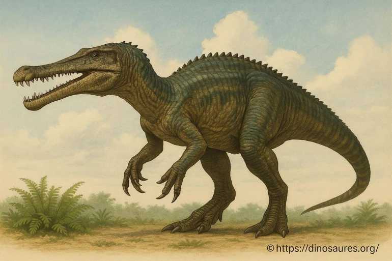 Suchomimus le dinosaure au museau de crocodile qu’est-ce qui le rend unique