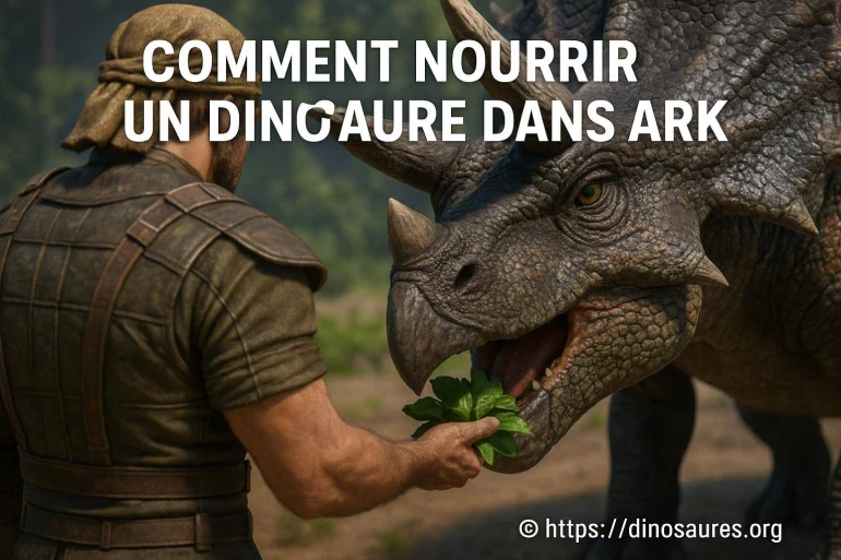 Comment nourrir un dinosaure dans Ark efficacement