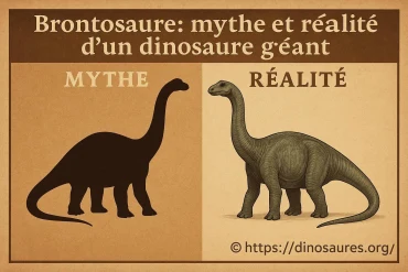 Brontosaure : mythe ou réalité d'un dinosaure géant