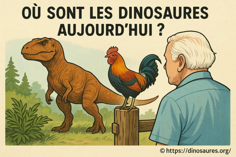 Où sont les dinosaures aujourd’hui ?