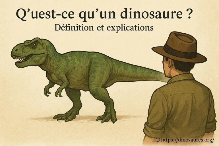 Qu'est-ce qu'un dinosaure ? définition et explications complètes