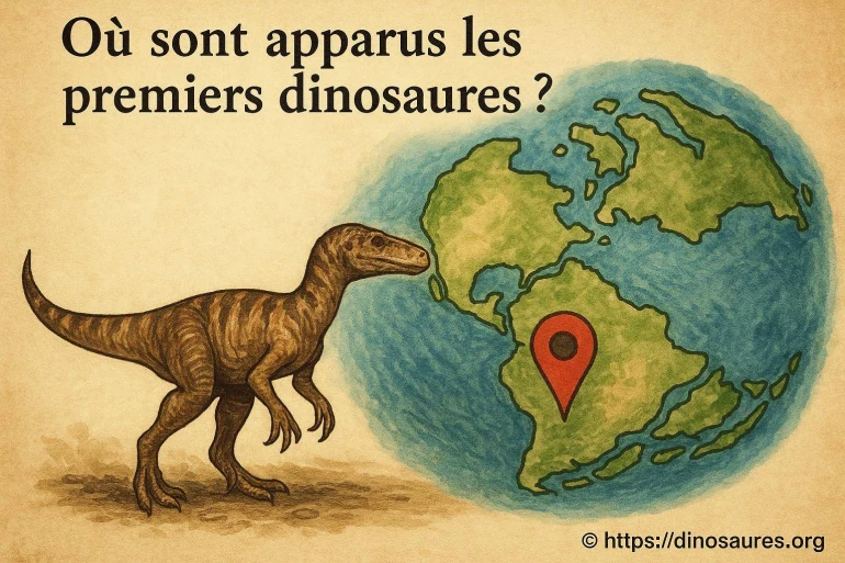 Où sont apparus les premiers dinosaures ?