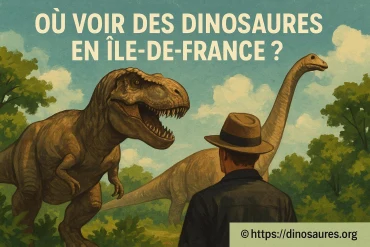Où voir des dinosaures en Île-de-France ? Sorties, musées et expositions