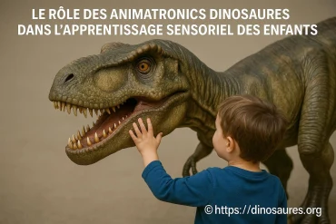 Le rôle des animatronics dinosaures dans l’apprentissage sensoriel des enfants