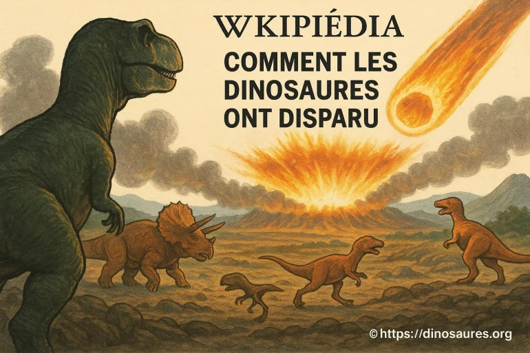Comment les dinosaures ont disparu selon Wikipédia