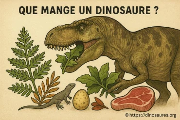 Que mange un dinosaure ? découvrez leur alimentation
