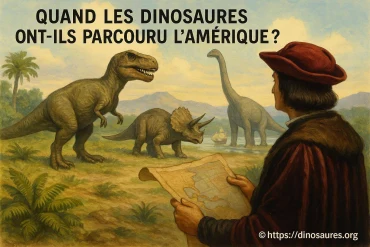 Quand les dinosaures ont-ils parcouru l'Amérique ?