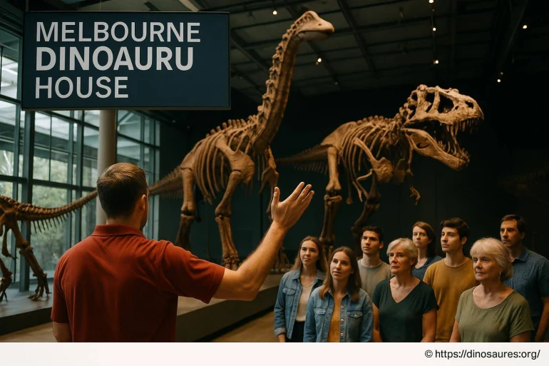 Visite guidée musée dinosaures Melbourne