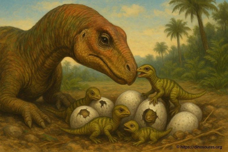 Maiasaura et l'instinct maternel chez les dinosaures