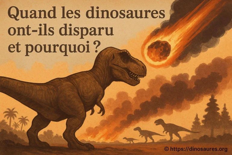 Quand les dinosaures ont-ils disparu et pourquoi ?