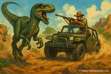 Off-road velociraptor safari : vivez une course et chasse déjantée