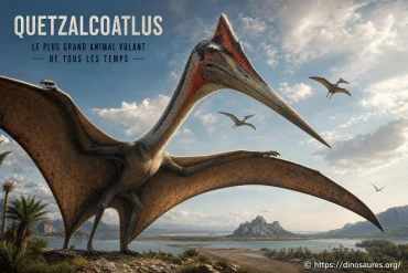 Quetzalcoatlus : le reptile volant géant qui dominait les cieux préhistoriques