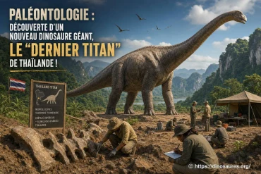 Découverte d’un nouveau dinosaure géant en thaïlande