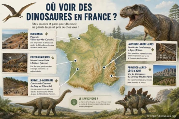 Où voir des dinosaures en France ? Musées, parcs et sorties préhistoriques