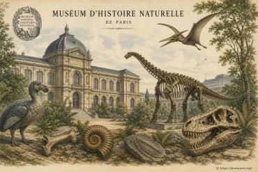 Muséum d'Histoire naturelle de Paris : fossiles, paléontologie et dinosaures