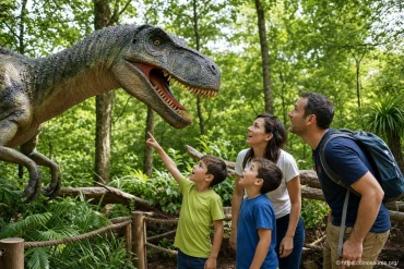 Dinopédia Parc : dinosaures animés, aventure et sortie familiale