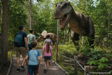 Woodooliparc Vol 315 : parc de dinosaures près de Québec