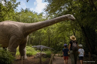 Parc de Préhistoire de Bretagne à Malansac : dinosaures et sortie nature