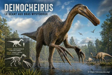 Deinocheirus le géant aux bras mystérieux du crétacé