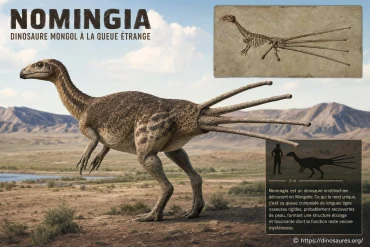 Nomingia : le dinosaure mongol à la queue étrange