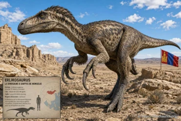 Erlikosaurus : le dinosaure à griffes de Mongolie