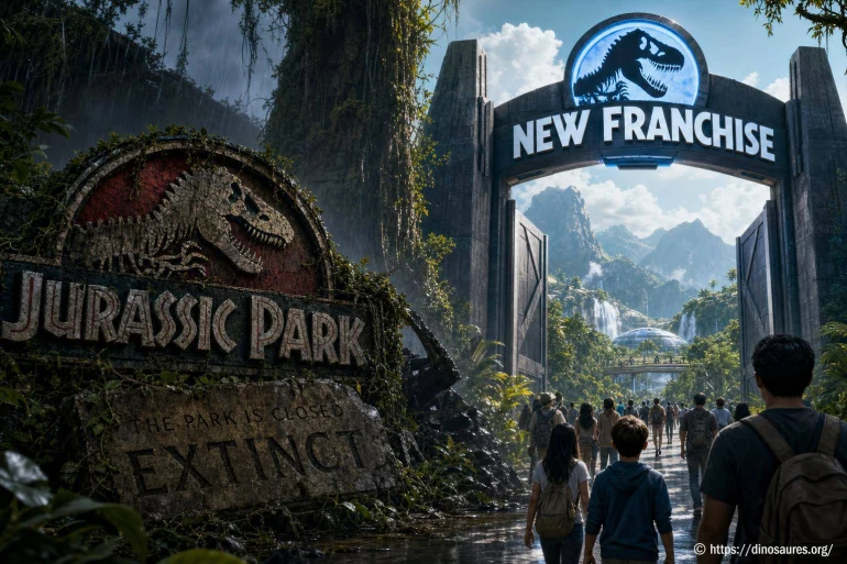 Jurassic Park s’éteint officiellement au profit de Jurassic World