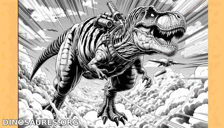 Dinosaur Tyrannosaurus Rex Volant