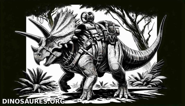 Dinosaur with Gear