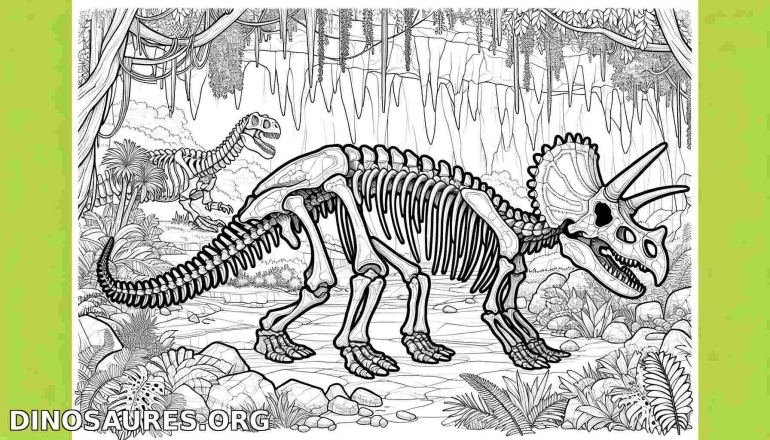 Coloriage de Dinosaure