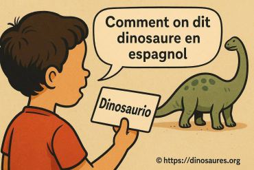 Comment on dit dinosaure en espagnol : vocabulaire enfant