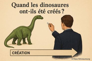 Quand les dinosaures ont-ils été créés ?