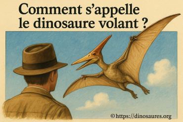 Comment s'appelle le dinosaure volant ?