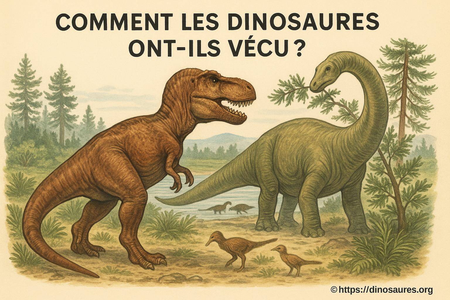 Comment les dinosaures ont-ils vécu ?