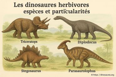 Les dinosaures herbivores : quelles espèces et particularités connaître