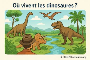 OĂč vivent les dinosaures aujourdâhui ?