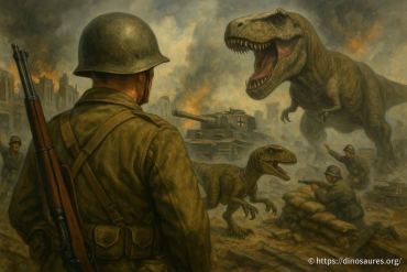 Dino d-day : comment les dinosaures réinventent la seconde guerre mondiale