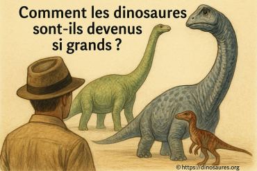 Comment les dinosaures sont-ils devenus si grands ?