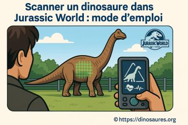 Scanner un dinosaure dans Jurassic World : mode d'emploi complet