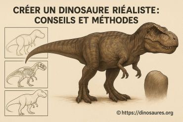 Créer un dinosaure réaliste : conseils et méthodes indispensables