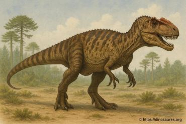 Yangchuanosaurus le géant carnivore chinois du jurassique