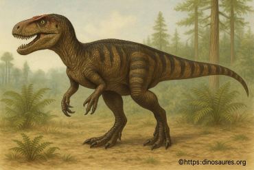 Sinraptor le prédateur redoutable d’Asie au jurassique