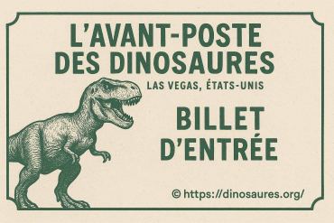 L'avant-poste des dinosaures à Las Vegas : billet d'entrée et visite