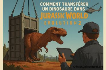 Comment transférer un dinosaure dans jurassic world evolution 2