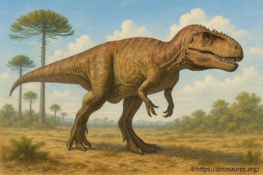 Mapusaurus : le prédateur argentin géant des terres préhistoriques