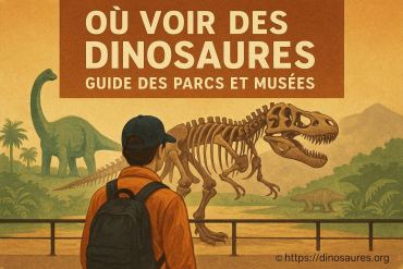 Où voir des dinosaures : guide complet des parcs et musées
