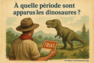 À quelle période sont apparus les dinosaures ?