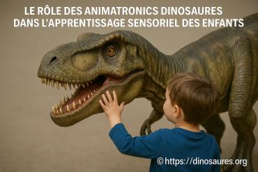 Le rĂŽle des animatronics dinosaures dans lâapprentissage sensoriel des enfants