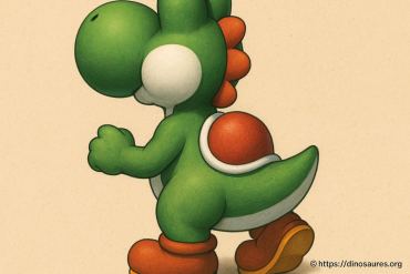 Comment s'appelle le dinosaure vert dans Mario ?