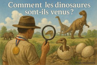 Comment les dinosaures sont-ils venus sur Terre ?